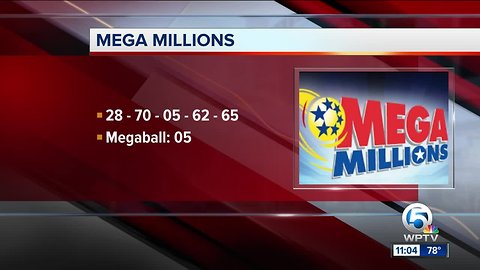 Numbers drawn for record $1.6 billion Mega Millions jackpot