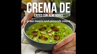 Cream of Green Beans with Almonds