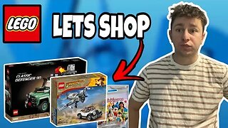 LEGO Midnight Release Shopping #Live | Indiana Jones Release