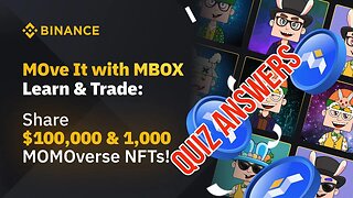 Binance MBOX Learn & Trade Quiz Answers!