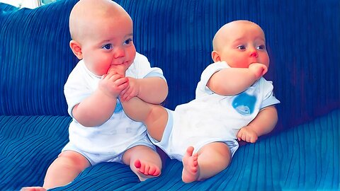 Cutest and Funniest Twin Babies - Double Trouble Makers || Cool Peachy