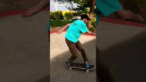 Boardslide and front 5050 to lip at westside skate spot built by 5th Pocket Skateparks #skate #tbt