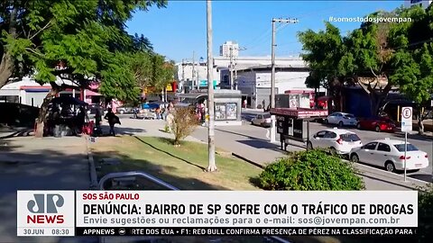 Bairro da Mooca sofre com tráfico de drogas | SOS São Paulo