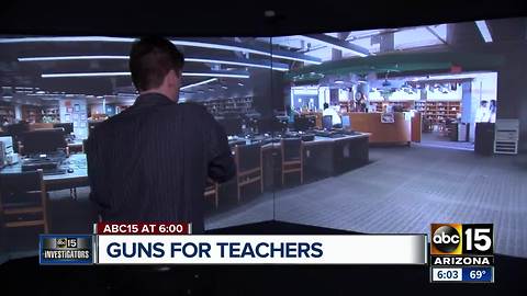 Valley teachers test school shooting simulation