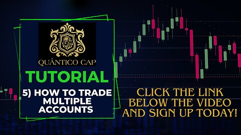 QuanticoCap Tutorials #5 - How to Trade Multiple Accounts | Make Money From Home
