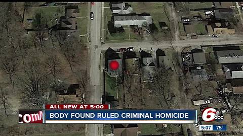 Homicide investigation underway after woman found dead on Indy's west side