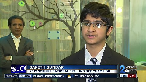 Community honors local Spelling Bee Champion
