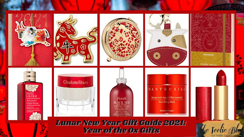 The Teelie Blog | Lunar New Year Gift Guide 2021: Year of the Ox Gifts