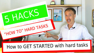 Stop Procrastinating! 5 Tools to get started with difficult tasks more easily