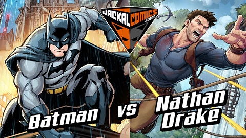 BATMAN Vs. NATHAN DRAKE - Comic Book Battles: Who Would Win In A Fight?