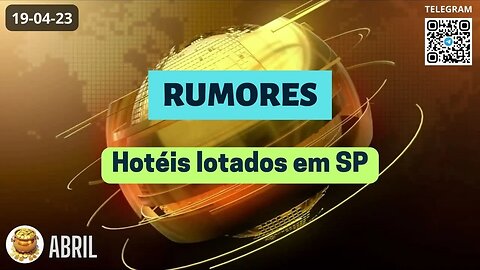 RUMORES Hotéis lotados em SP