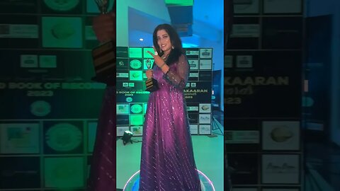 VJ Shobana - Best Female Anchor of the year #cinemakaaranAwards #skark #Cinemakaaran24 #malik