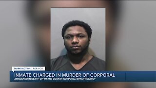 Inmate charged in murder of Wayne Co. corporal