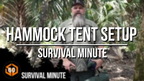 Survival Minute: Hammock Tent