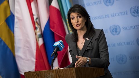 Ambassador Nikki Haley Fires Back On 'Disgusting' Affair Rumor