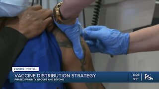 Vaccine distribution strategy for phase 2 priority groups and beyond