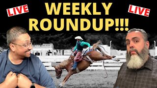 (Originally Aired 11/12/2021) The WEEKLY ROUNDUP is here!!! There's lots of news!!!