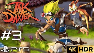 Jak and Daxter: The Precursor Legacy Story Walkthrough Gameplay #3 | PS5, PS4 | 4K HD