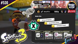 High Kill games in X Rank with Luna Blaster! + Salmon Run | Splatoon 3