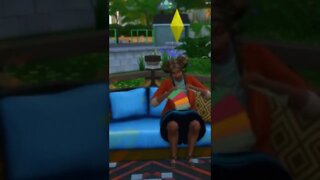 Knitting to pass the time | The Sims 4