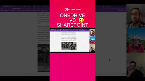 OneDrive vs SharePoint