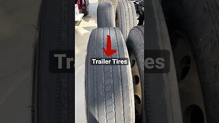 Should you install trailer tires on your semi truck? #shorts #tires