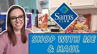 SAM'S CLUB SHOP WITH ME | SAM'S CLUB HAUL