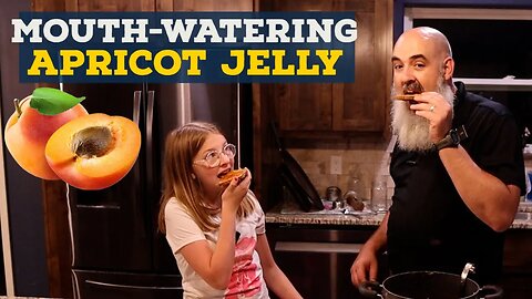 Sweet, Delicious Summertime Apricot Jelly | A Simple Water Bath Canning Project