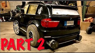 VLOG 520: BMW power-wheels PART 2! (motors)
