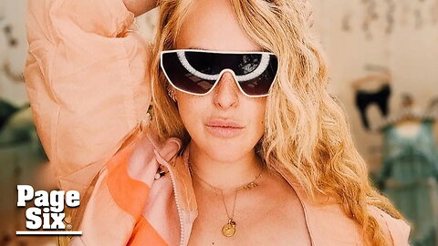 Rumer Willis enters her 'hot mom thirst trap era' in a tube top and supersized shades