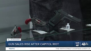 Gun sales rise after Capitol riot