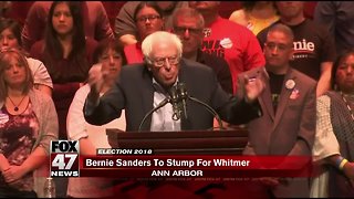 Sen. Bernie Sanders endorses Gretchen Whitmer for Michigan governor