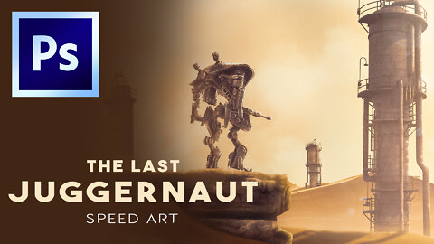 The Last Juggernaut | Photoshop2022 | Speed Art