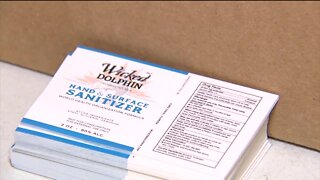 Free sanitizer distribution in Cape Coral Saturday