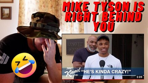 MIKE TYSON IS RIGHT BEHIND YOU((IRISH REACTION!!))