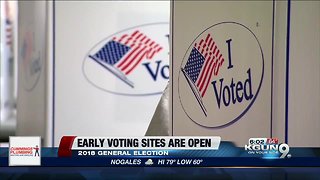 Early voting locations open in Pima County