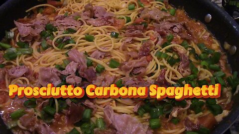 Prosciutto Carbona Spaghetti By Home Chef 🍜