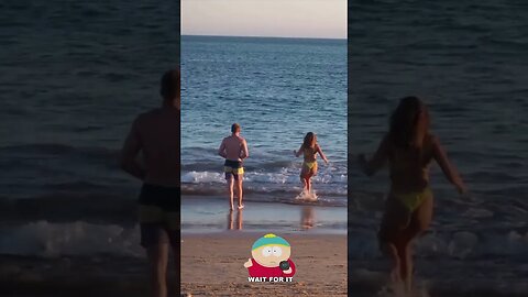 Sunset Swim with my Portuguese Girlfriend 🇵🇹