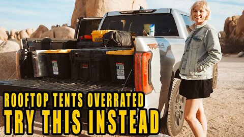 Cheap alternative to Roof Top Tents that's actually better.