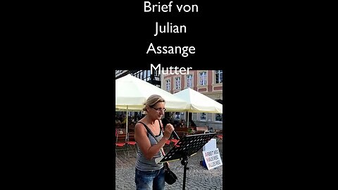 Ein Brief von Julian Assange Mutter V3