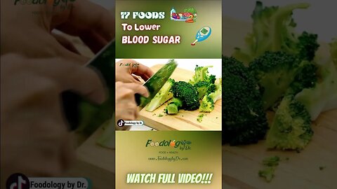 Foods to Lower Blood Sugar #shorts - 02