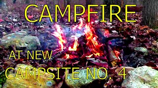 Campfire at New Campsite No. 4