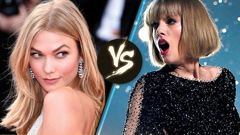 Taylor Swift's Former Squad Member Karlie Kloss Uses a Katy Perry Song to DISS Her!