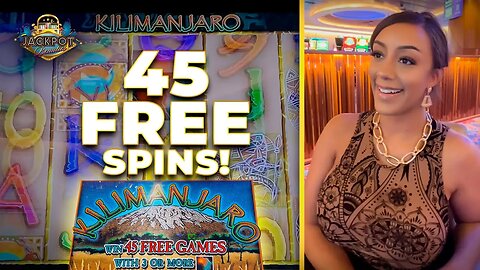 45 Free Spins on Kilimanjaro Slot Machine - CHA Ching!