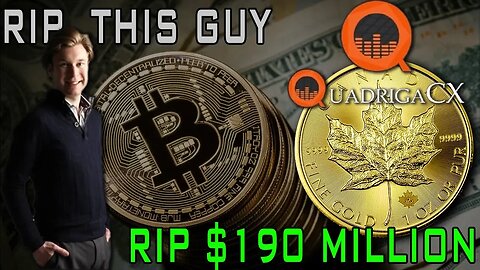 Crypto Exchange Founder Passing Leaves $190 Million Lost | Hold Gold!