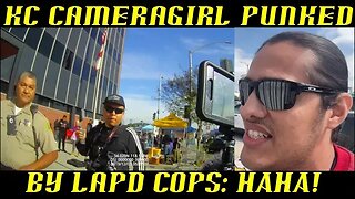 Frauditor KC CameraGirl Refuses to Show ID & Cops Refuse to Take Report!