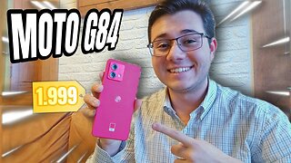 MOTOROLA LANÇA MOTO G84 COM 8GB DE RAM E TELA pOLED - PRINCIPAIS DESTAQUES E PREÇO!