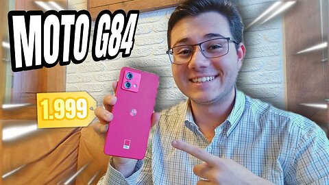 MOTOROLA LANÇA MOTO G84 COM 8GB DE RAM E TELA pOLED - PRINCIPAIS DESTAQUES E PREÇO!