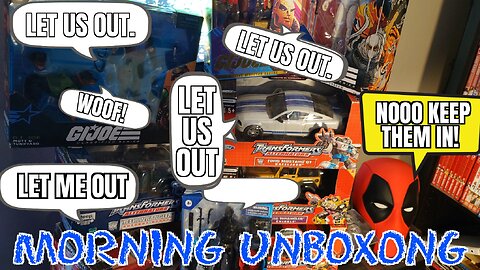 Morning Unboxing: G.I. Joe Classified Vs Transformers Alternators