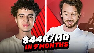 How Ayman’s YouTube Agency Went From 2k to 44k/mo in 9 Months inside Client Ascension
